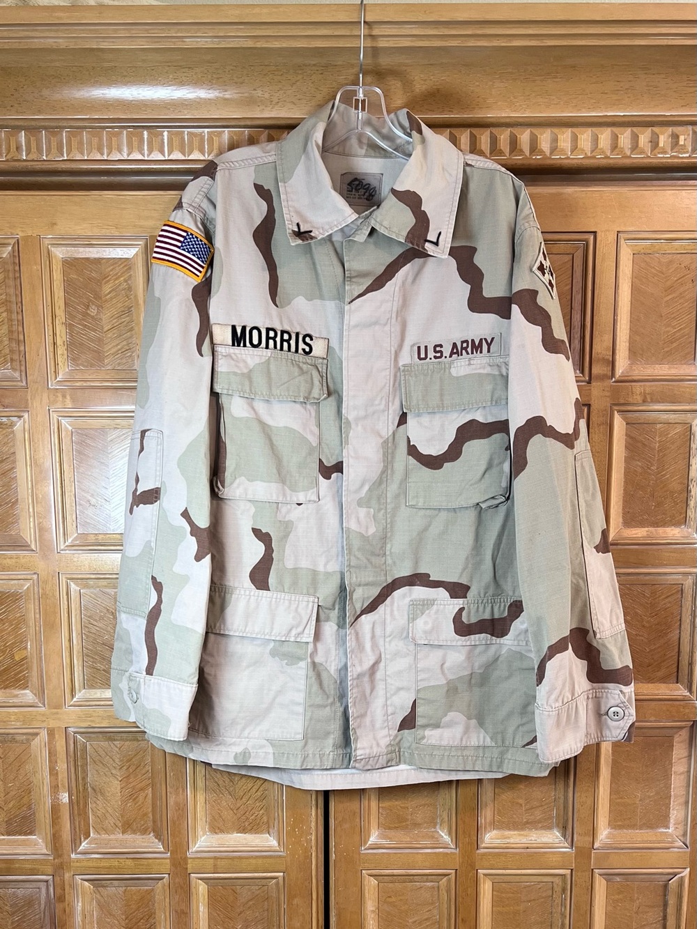 U.S. Army DCU Desert Camo BDU Jacket Coat Morris Military Uniform 3 Color Desert